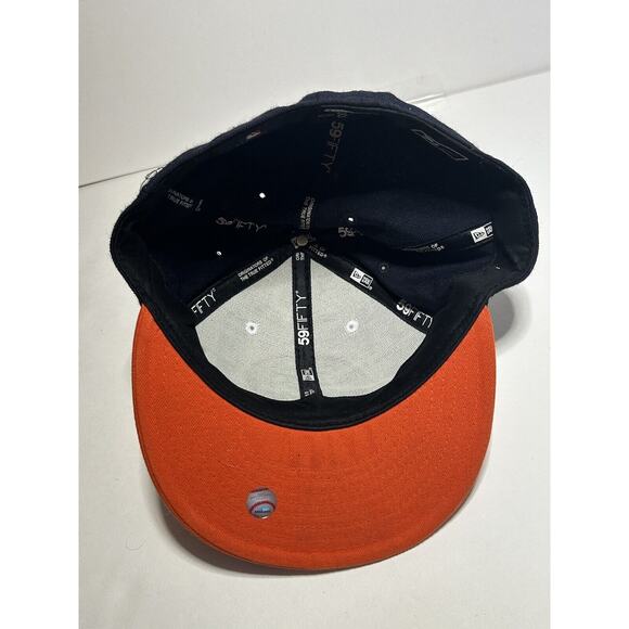 New Era Detroit Tigers 59 fifty Hat Mens 7 5/8 Genuine Merchandise Colorblock - Picture 6 of 13